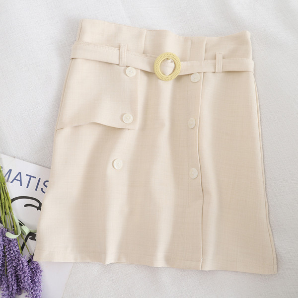 Moodne naiste seelik vöö ja nööpidega