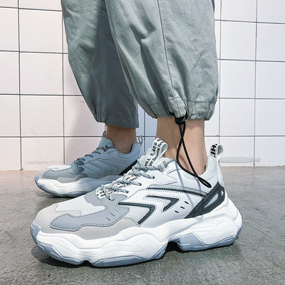 Ежедневни мъжки маратонки с връзки и надписи