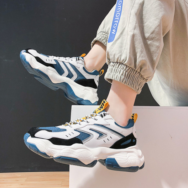 Ежедневни мъжки маратонки с връзки и надписи