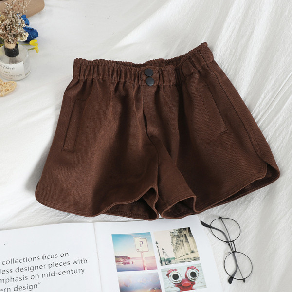 Naiste vabaaja pükste lai mudel elastse vöökohaga