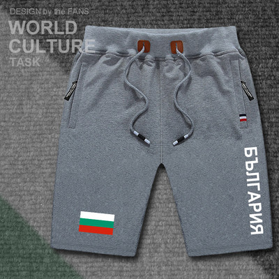 Vabaaja meeste lühikesed püksid lipsudega ja kirjaga Bulgaria