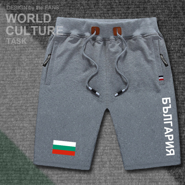Vabaaja meeste lühikesed püksid lipsudega ja kirjaga Bulgaria
