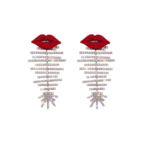 Stiilsed pikad naiste kivikestega kõrvarõngad