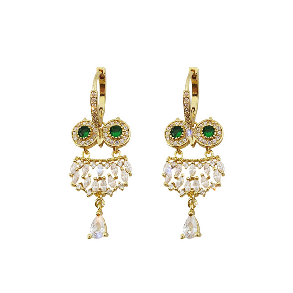 Moodsad öökulli kujulised naiste kõrvarõngad