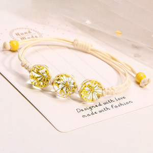 Ежедневна дамска гривна с цветни камъни