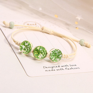 Ежедневна дамска гривна с цветни камъни