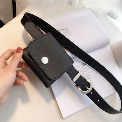 Kaasaegne naiste ökonahast vöö metallist pandla ja eemaldatava rahakotiga