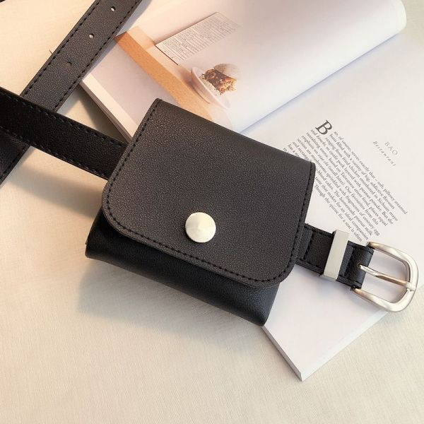 Kaasaegne naiste ökonahast vöö metallist pandla ja eemaldatava rahakotiga