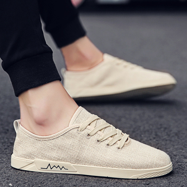 Ежедневни пролетно-летни кецове от текстил и връзки