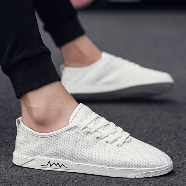 Ежедневни пролетно-летни кецове от текстил и връзки