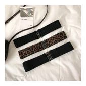 Metallist kinnitusega elastne naiste vöörihm