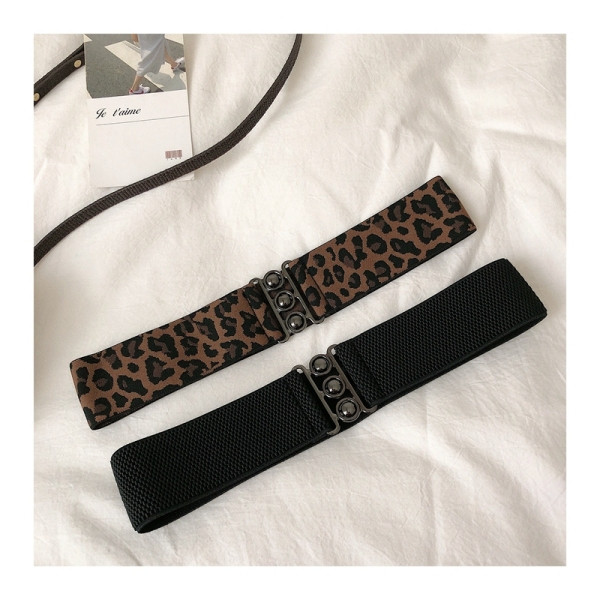 Metallist kinnitusega elastne naiste vöörihm