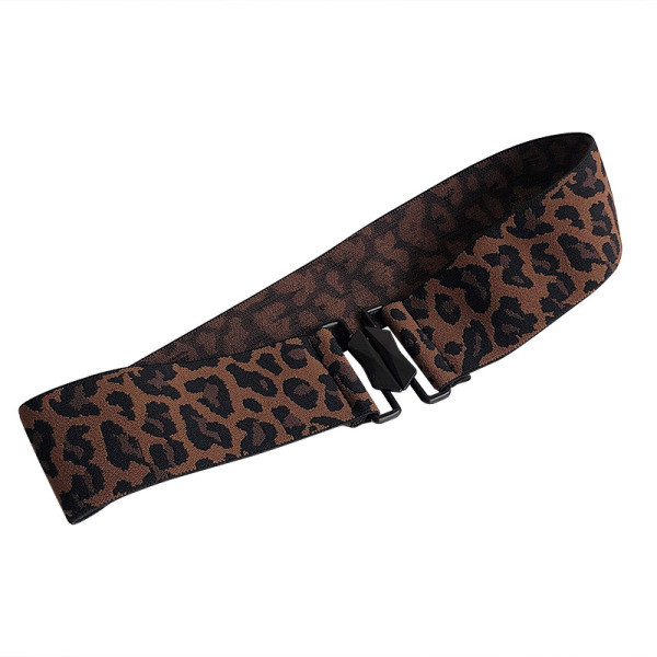 Metallist kinnitusega elastne naiste vöörihm