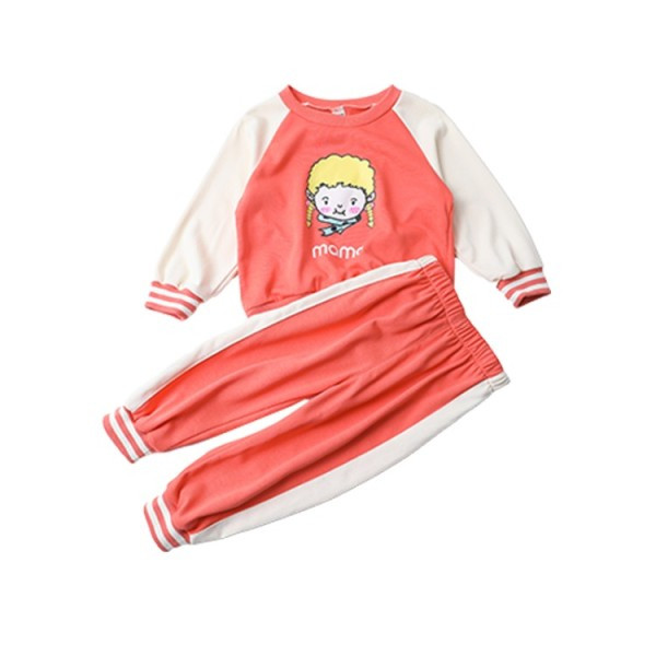 Igapäevane kaheosaline lastekomplekt koos rakendusega tüdrukutele