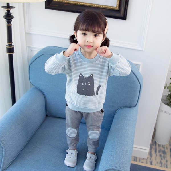 Kaheosaline lastekomplekt koos rakendusega tüdrukutele