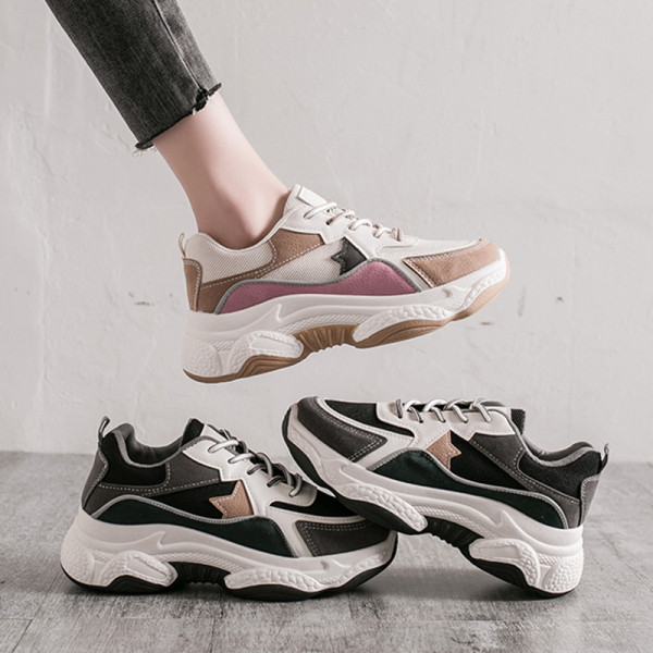 Stiilsed naiste tossud paeltega öko seemisnahast ümardatud mudelist