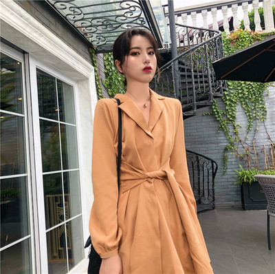 Stiilne naiste särk, lipsudega vöökohal