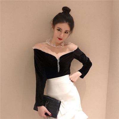 Stiilne tihendiga naistepluus