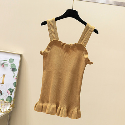 Nagy méretű női felső, széles pántokkal és gombokkal