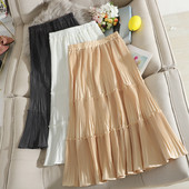 Lezser női szoknya magas derekú szabású modellel