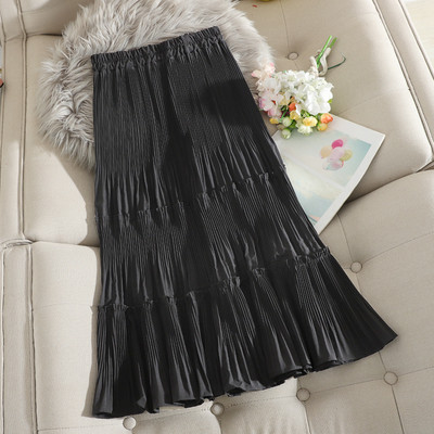 Lezser női szoknya magas derekú szabású modellel