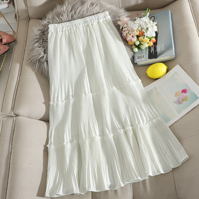 Lezser női szoknya magas derekú szabású modellel