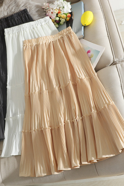 Lezser női szoknya magas derekú szabású modellel