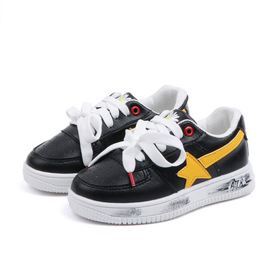 Детски ежедневни кецове с връзки за момчета и момичета