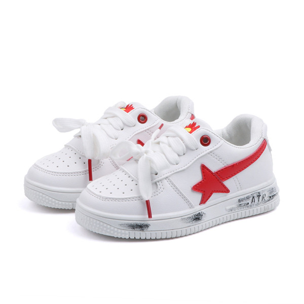 Детски ежедневни кецове с връзки за момчета и момичета