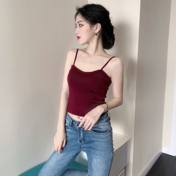 Igapäevane peenikeste rihmadega naiste topp