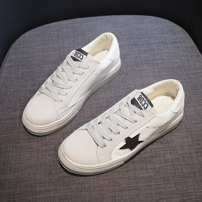 Valge lameda tallaga vabaaja naiste kevadtossud