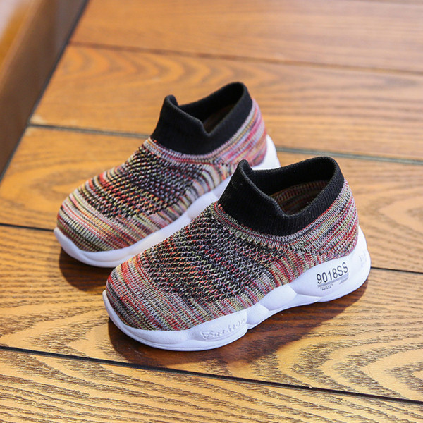 Mindennapi színes gyerek tornacipő lányoknak és fiúknak