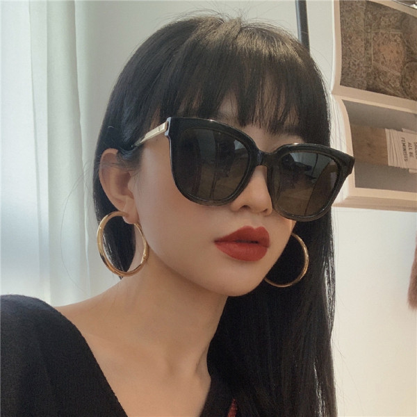 Modern női napszemüveg négyzet alakú, széles kerettel