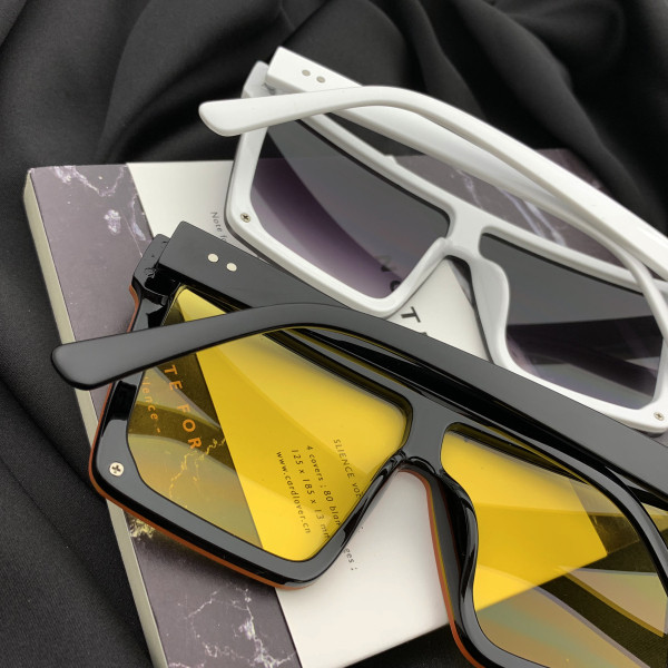 Praegune laia raamiga naiste päikeseprillimaski tüüp