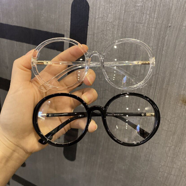 Moodsad naiste prillid ümara kujuga ilma dioptrita