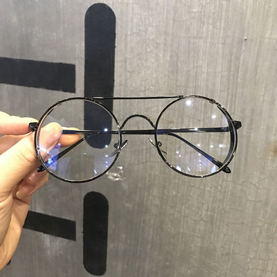 Új női szemüveg modell kerek formával, fém kerettel