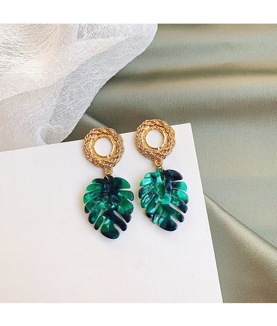 Igapäevased lehekujulised naiste kõrvarõngad