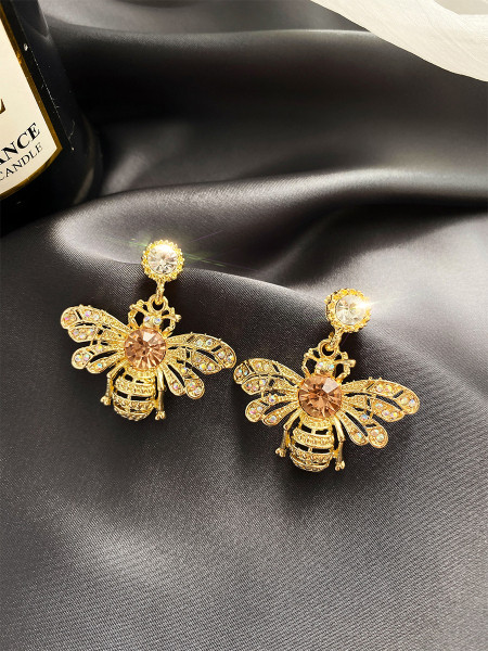 Uus mudel moodsad naiste kividega herilase kujulised kõrvarõngad