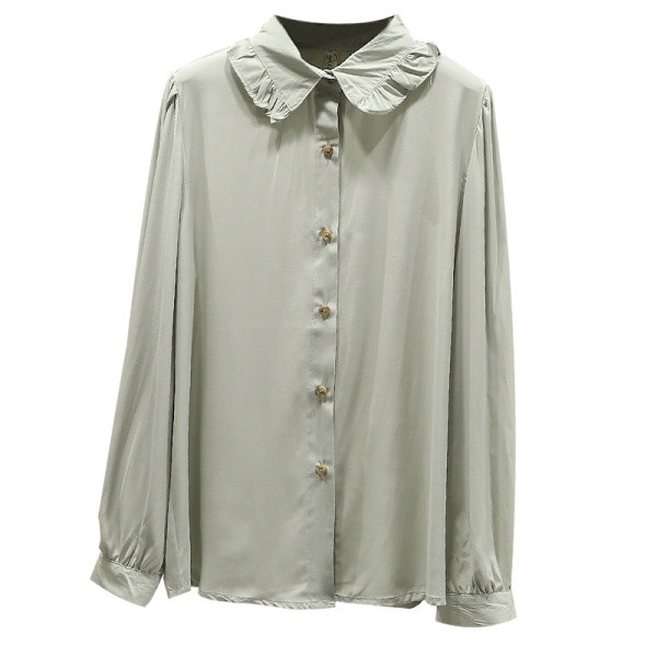 Naiste nööpide ja klassikalise kraega särk