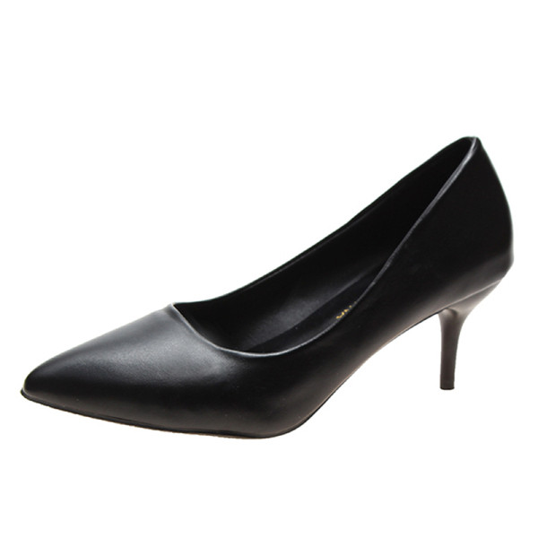 Női alkalmi hegyes cipő 6 cm-es sarokkal