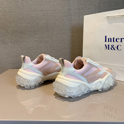 Modern női tornacipő műbőr fűzővel