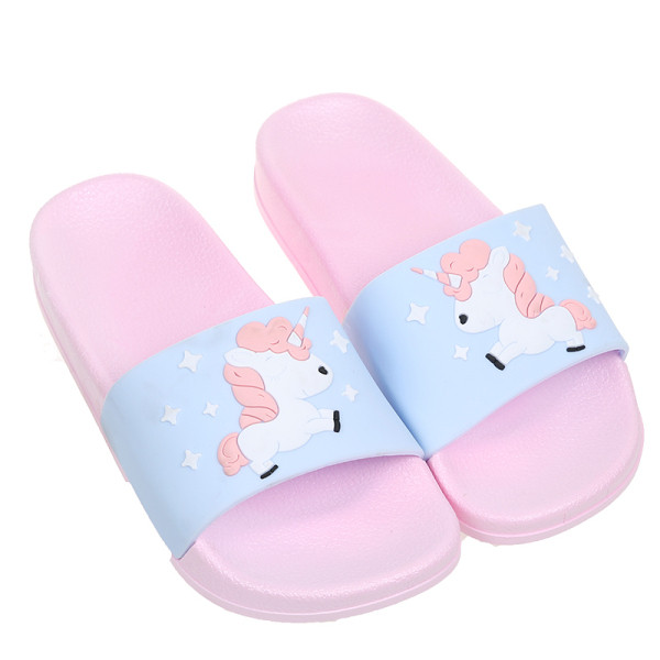 Új modell alkalmi női papucs színes rátéttel