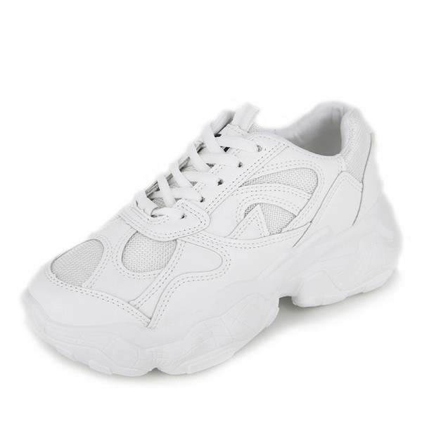 Νέο μοντέλο γυναικεία αθλητικά παπούτσια με σκληρή σόλα και κορδόνια