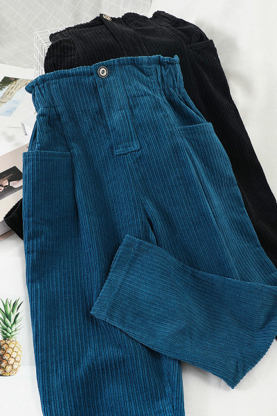 Aktuális női farmer, magas derékkal és oldalzsebekkel