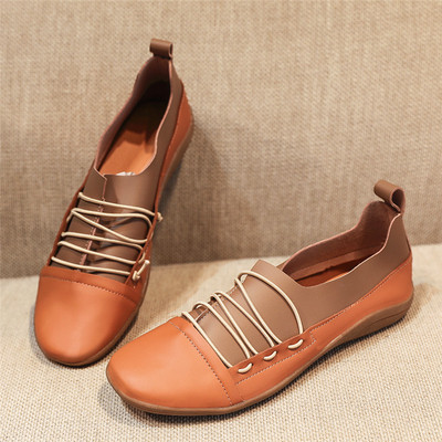 Naiste vabaaja paeltega mokassiinid