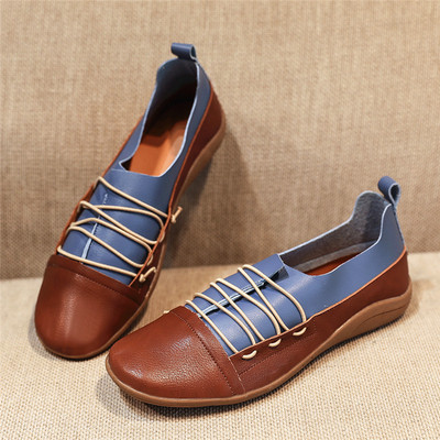 Naiste vabaaja paeltega mokassiinid