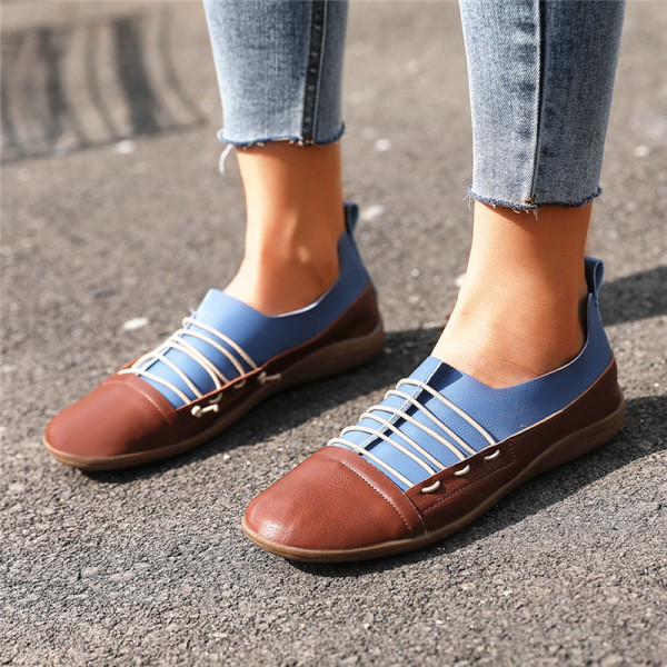 Naiste vabaaja paeltega mokassiinid