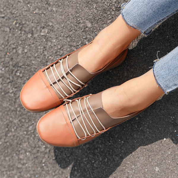 Naiste vabaaja paeltega mokassiinid