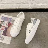 Lameda talla, aplikatsiooni ja lipsudega vabaaja naiste tossud