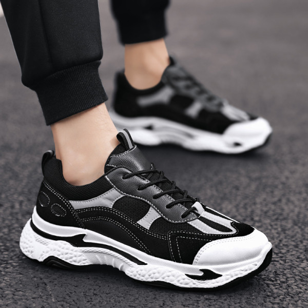 Öko-seemisnahast paeltega meeste vabaaja tossud